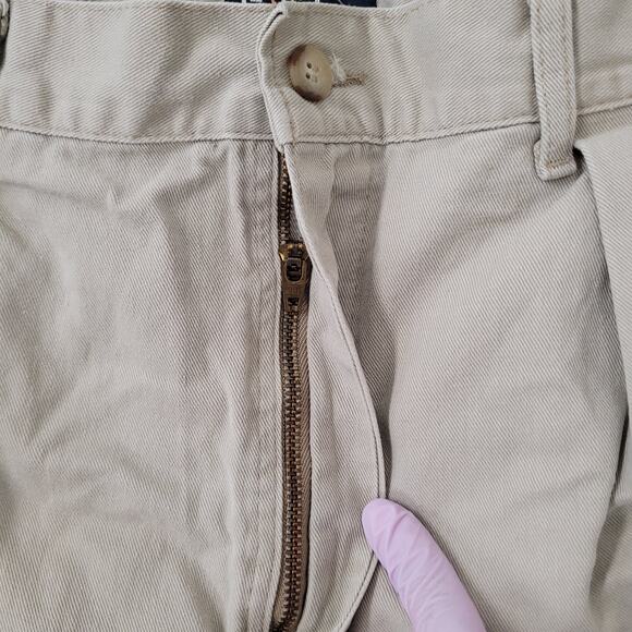 Vintage Ralph-Lauren Bermuda Shorts 36x8 Khaki Brown Dry-Good - Picture 3 of 16